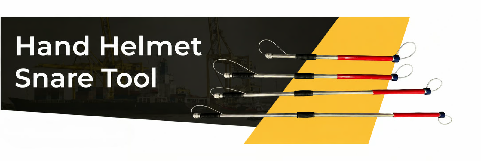 HandHelmet Single Release Snare Tool for Pipes & Tubulars
